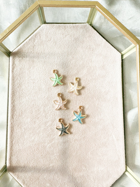 Starfish Shell charms