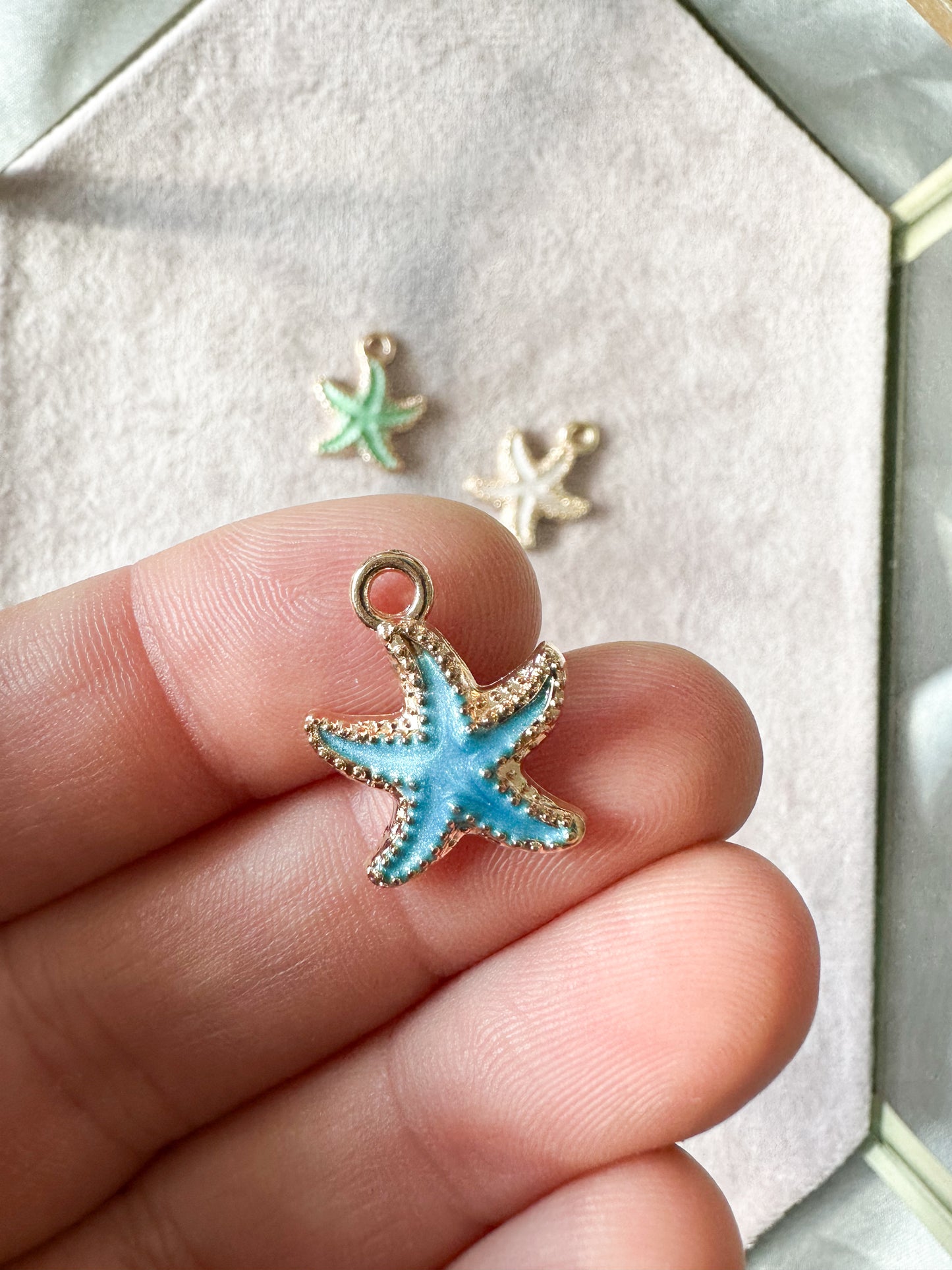 Starfish Shell charms